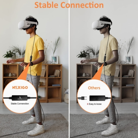 NexiGo Enhanced 16FT Link Cable with Signal Amplifier, USB 3.2 Gen1 Type C to A - Picture 6 of 12